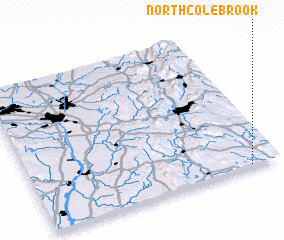 3d view of North Colebrook