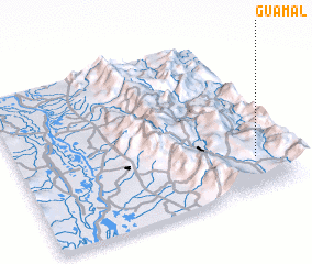 3d view of Guamal