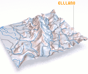 3d view of El Llano