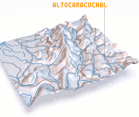 3d view of Alto Caracuchal