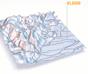 3d view of El Güio