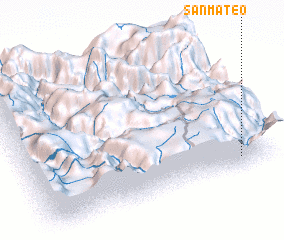 3d view of San Mateo