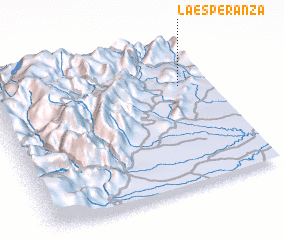 3d view of La Esperanza