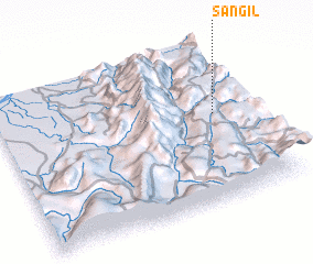 3d view of San Gil