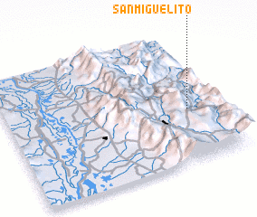 3d view of San Miguelito