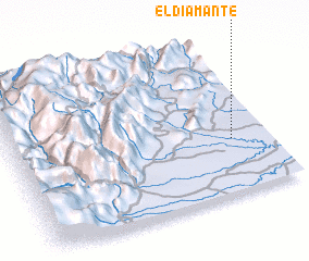 3d view of El Diamante