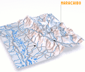 3d view of Maracaibo