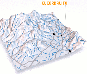 3d view of El Corralito