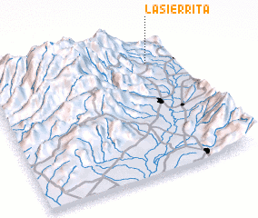 3d view of La Sierrita