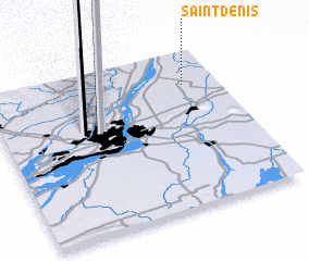 3d view of Saint-Denis