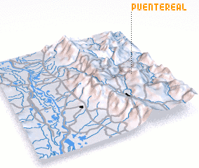 3d view of Puente Real