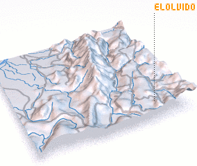 3d view of El Olvido