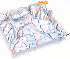 3d view of Colca
