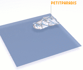 3d view of Petit Paradis