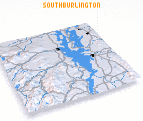 3d view of South Burlington