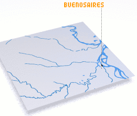 3d view of Buenos Aires