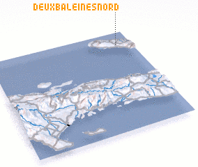 3d view of Deux Baleines Nord