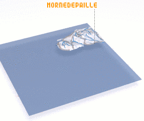 3d view of Morne de Paille