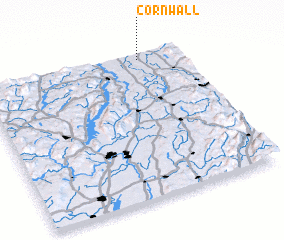 3d view of Cornwall