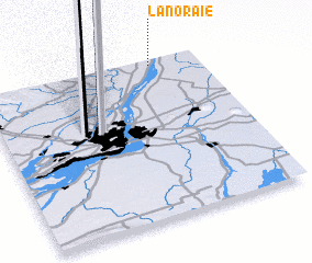 3d view of Lanoraie