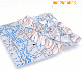 3d view of Manzanares