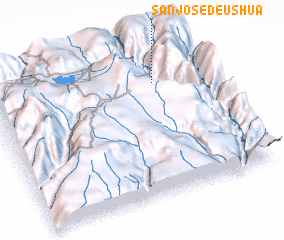 3d view of San José de Ushua