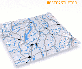 3d view of West Castleton