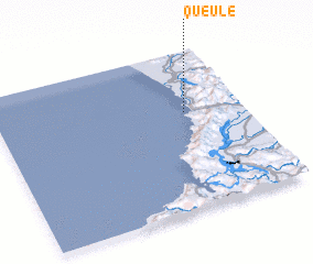 3d view of Queule