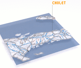 3d view of Cholet