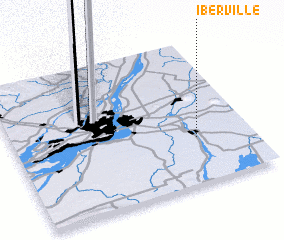 3d view of Iberville