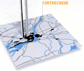 3d view of Contrecoeur