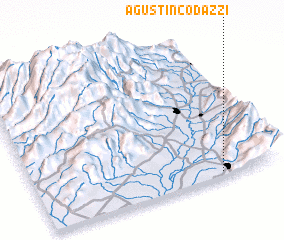 3d view of Agustín Codazzi