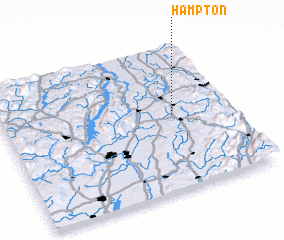 3d view of Hampton