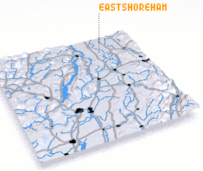 3d view of East Shoreham