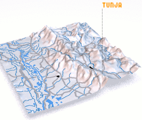 3d view of Tunja