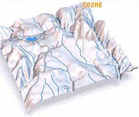 3d view of Cosme