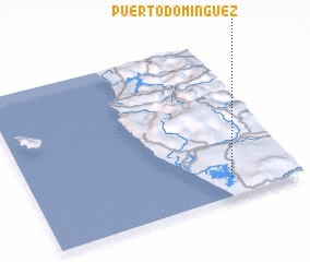 3d view of Puerto Domínguez