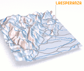 3d view of La Esperanza