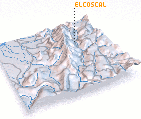 3d view of El Coscal