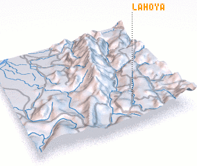 3d view of La Hoya