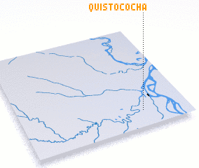 3d view of Quisto Cocha