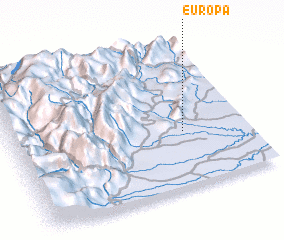 3d view of Europa