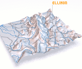 3d view of El Limón