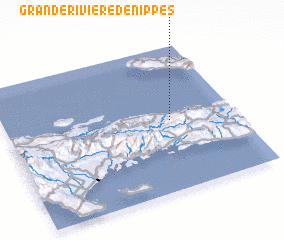 3d view of Grande Rivière de Nippes