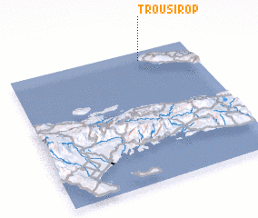 3d view of Trou Sirop