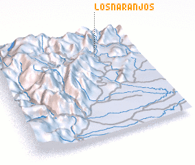 3d view of Los Naranjos