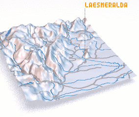 3d view of La Esmeralda