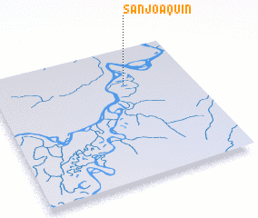 3d view of San Joaquín