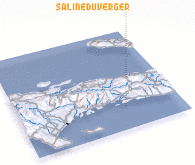 3d view of Saline Duverger