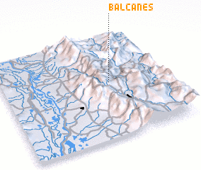 3d view of Balcanes